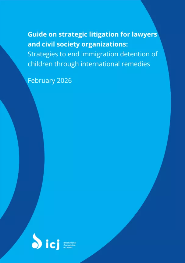  Guide on strategic litigation for lawyers and civil society organizations: Strategies to end immigration detention of children through international remedies 